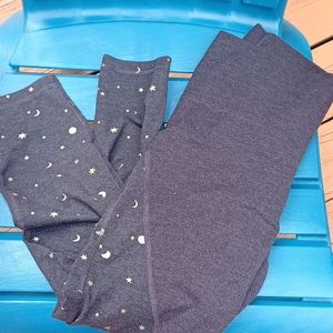 Moon and stars leggings